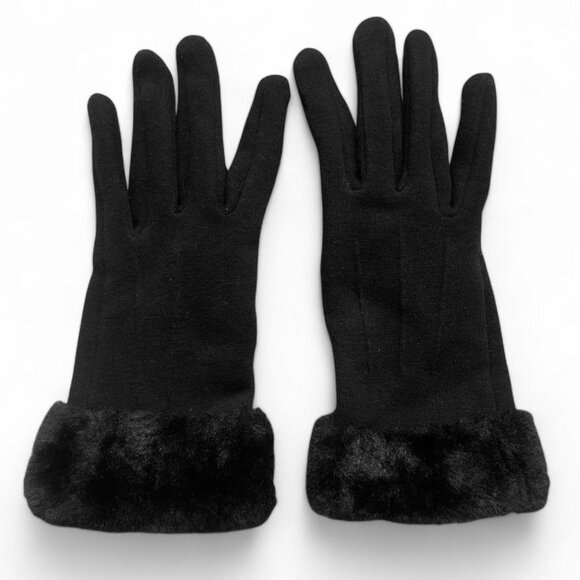 LA Express Furry Gloves - Picture 1 of 4
